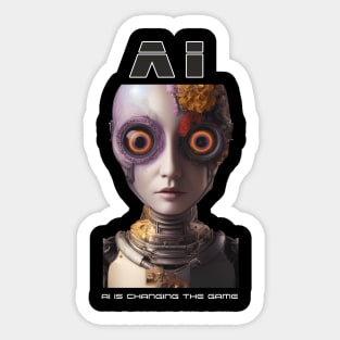 From Sci-Fi to Reality: AI Takes Over Sticker